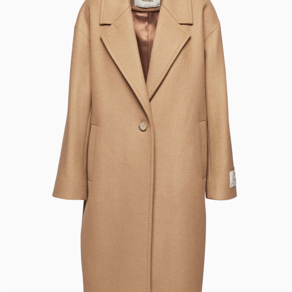 ISO Wilfred Only Coat in Classic Camel or Saville Size 1
